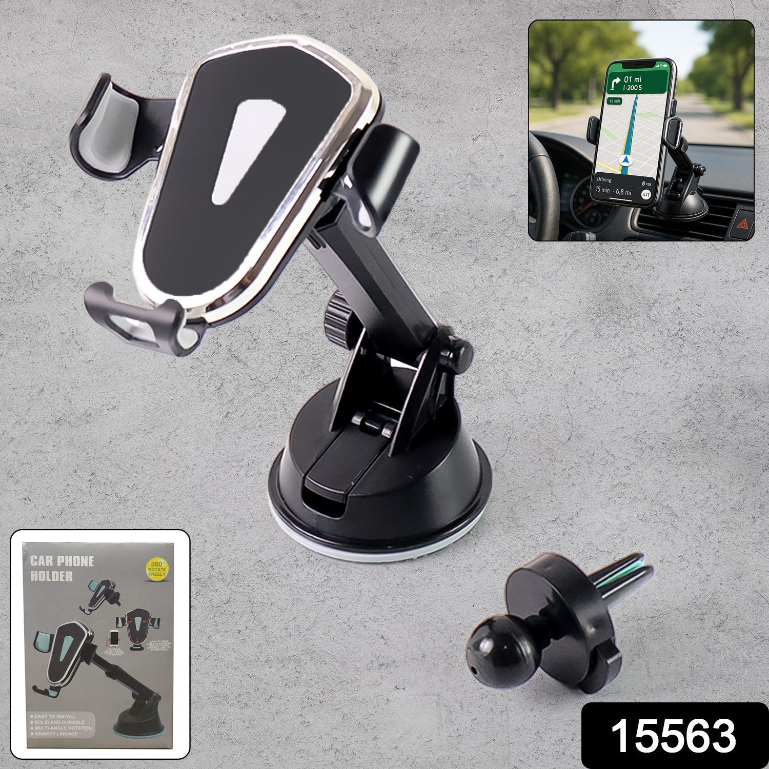 Adjustable Arm Car Phone Holder Adjustable Arm Car Phone Holder